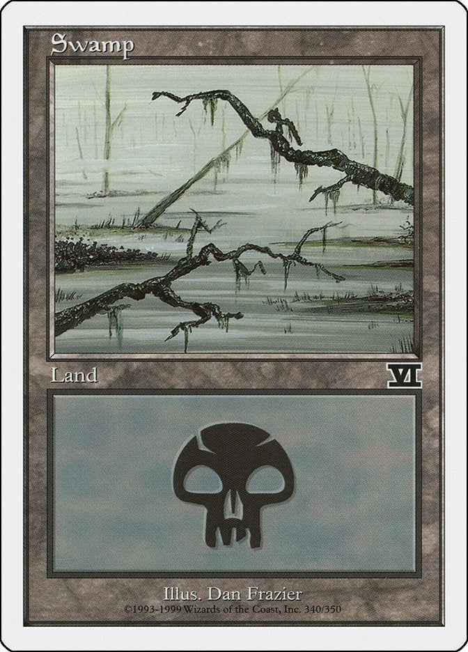 Swamp (340) (340) [6ED] - MTG Single