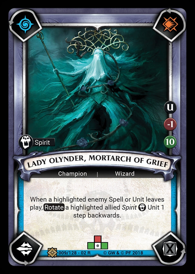 Lady Olynder Mortarch of Grief (Claimed) (WHAOSCO) - Warhammer Age of Sigmar Champions TCG Single