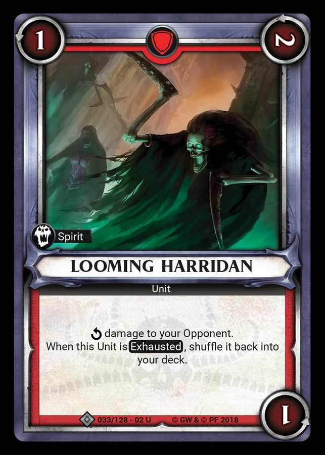 Looming Harridan (Unclaimed) (WHAOSCO) - Warhammer Age of Sigmar Champions TCG Single