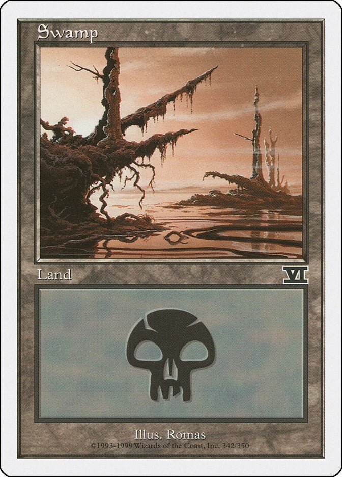 Swamp (342) (342) [6ED] - MTG Single