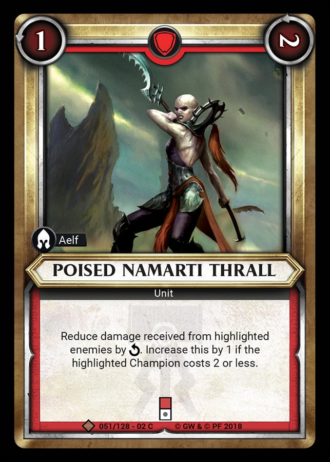 Poised Namarti Thrall (Claimed) (WHAOSCO) - Warhammer Age of Sigmar Champions TCG Single