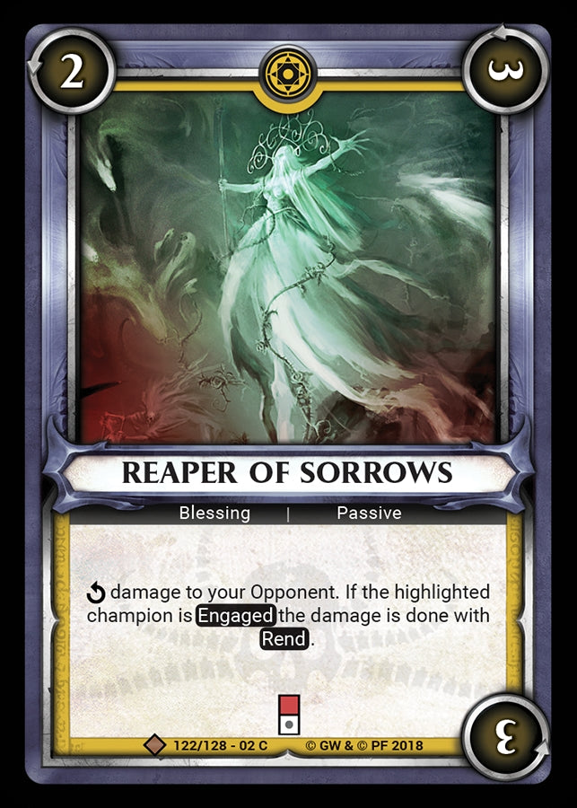 Reaper of Sorrows (Unclaimed) (WHAOSCO) - Warhammer Age of Sigmar Champions TCG Single