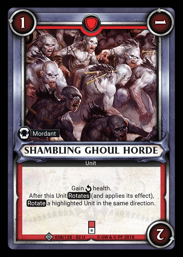 Shambling Ghoul Horde (Unclaimed) (WHAOSCO) - Warhammer Age of Sigmar Champions TCG Single