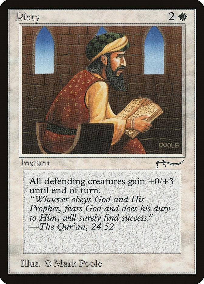 Piety (Light) [ARN] - MTG Single
