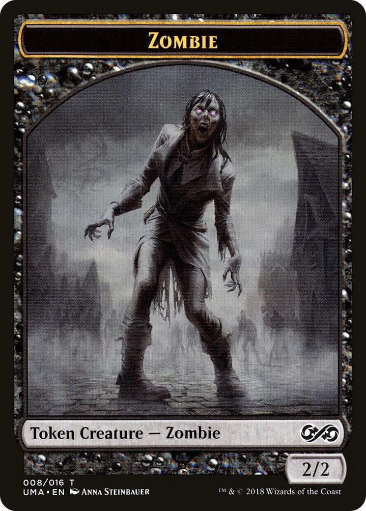 Zombie Token (0) [UMA] - MTG Single