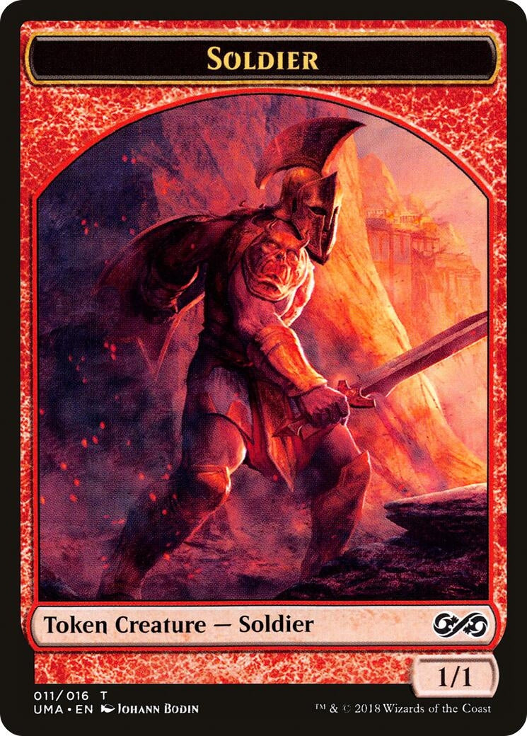 Soldier Token (0) [UMA] - MTG Single