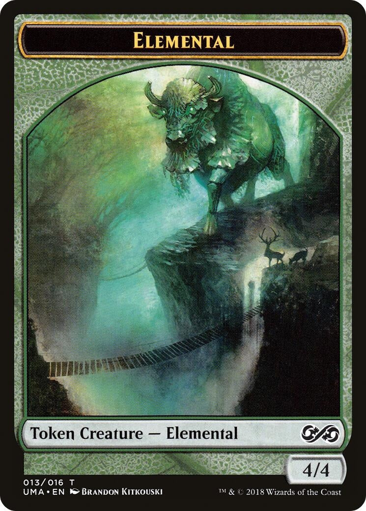 Elemental Token (013) (0) [UMA] - MTG Single