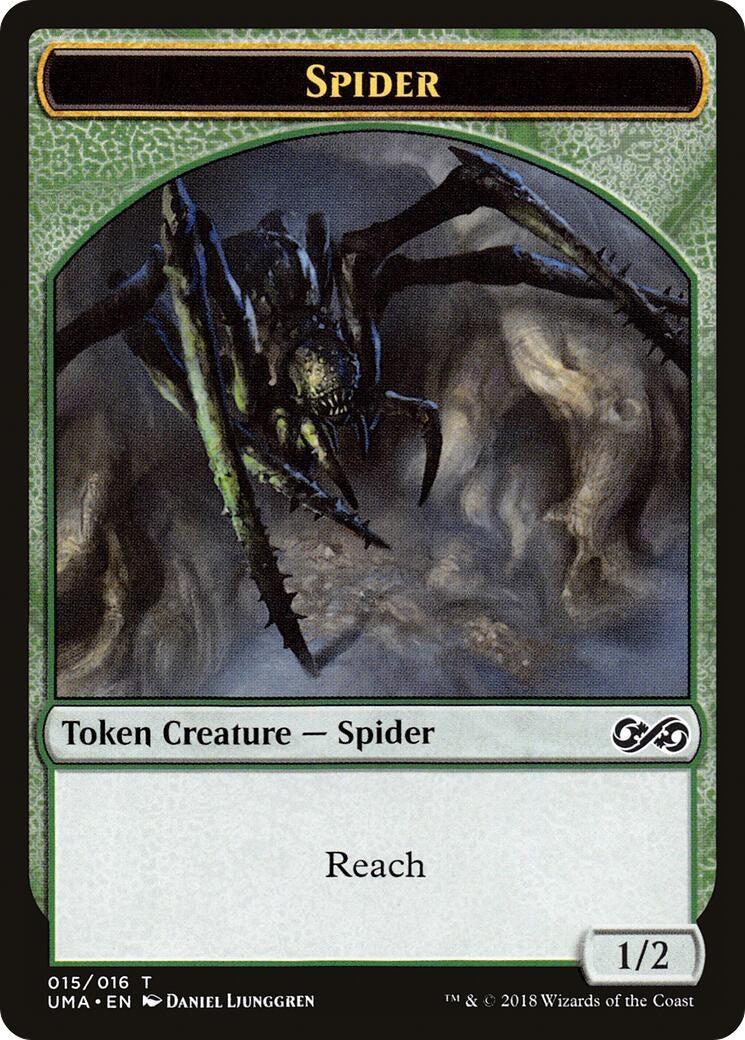 Spider Token (0) [UMA] - MTG Single