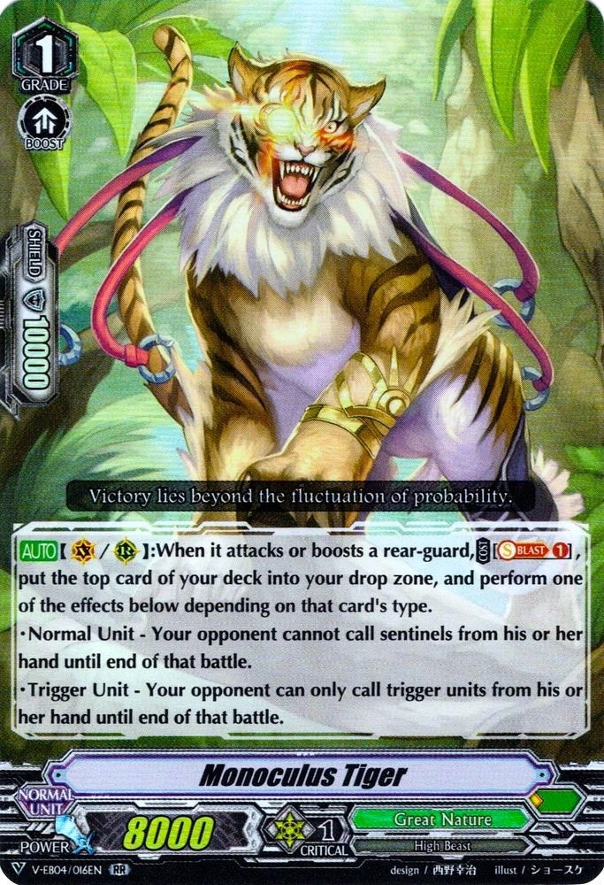 Monoculus Tiger (4016) [V-EB04] - Cardfight Vanguard Single