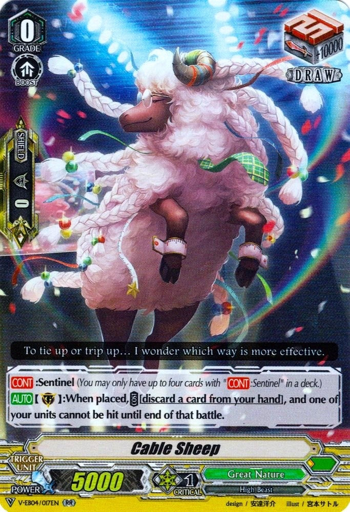 Cable Sheep (4017) [V-EB04] - Cardfight Vanguard Single