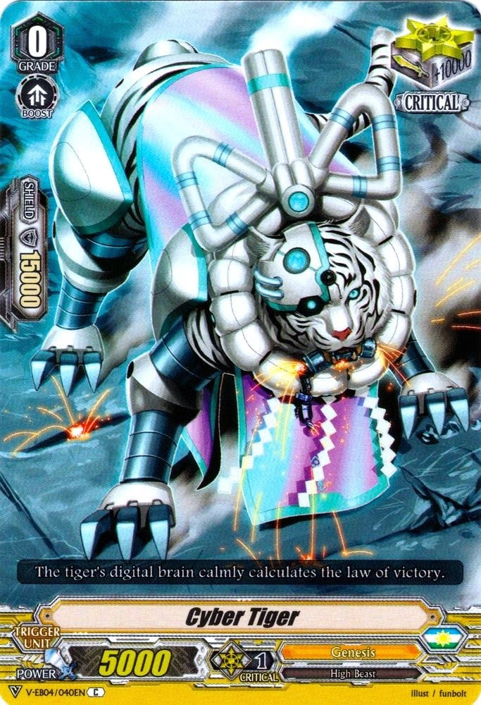 Cyber Tiger (4040) [V-EB04] - Cardfight Vanguard Single