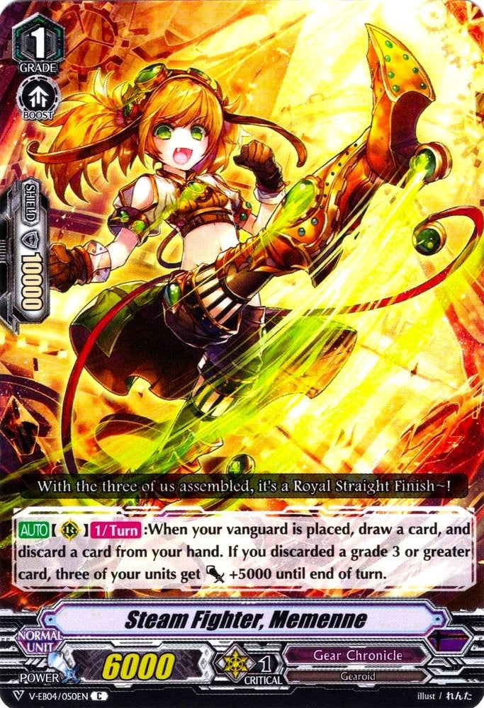 Steam Fighter Memenne (4050) [V-EB04] - Cardfight Vanguard Single