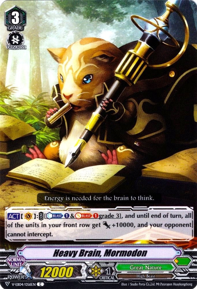 Heavy Brain Mormodon (4056) [V-EB04] - Cardfight Vanguard Single