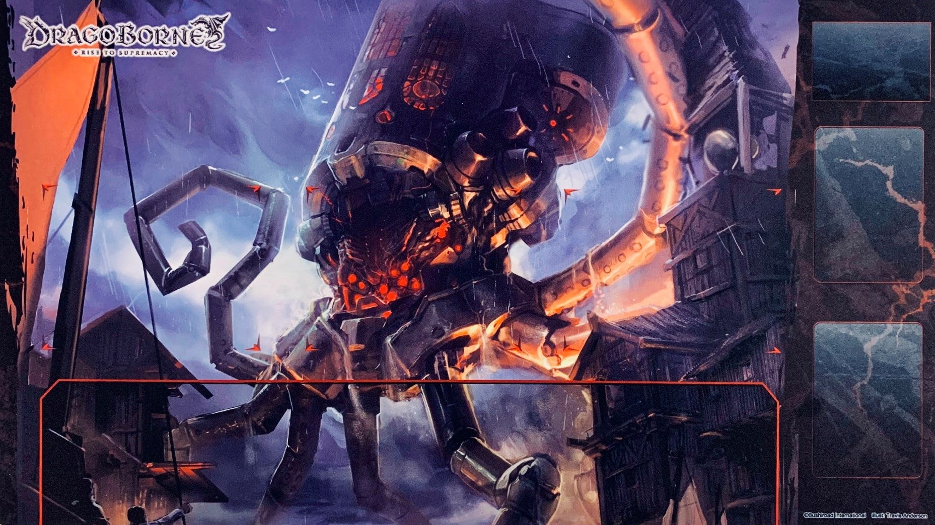 Dragoborne: Oath of Blood - The End of Tides Playmat - Playmats Sealed