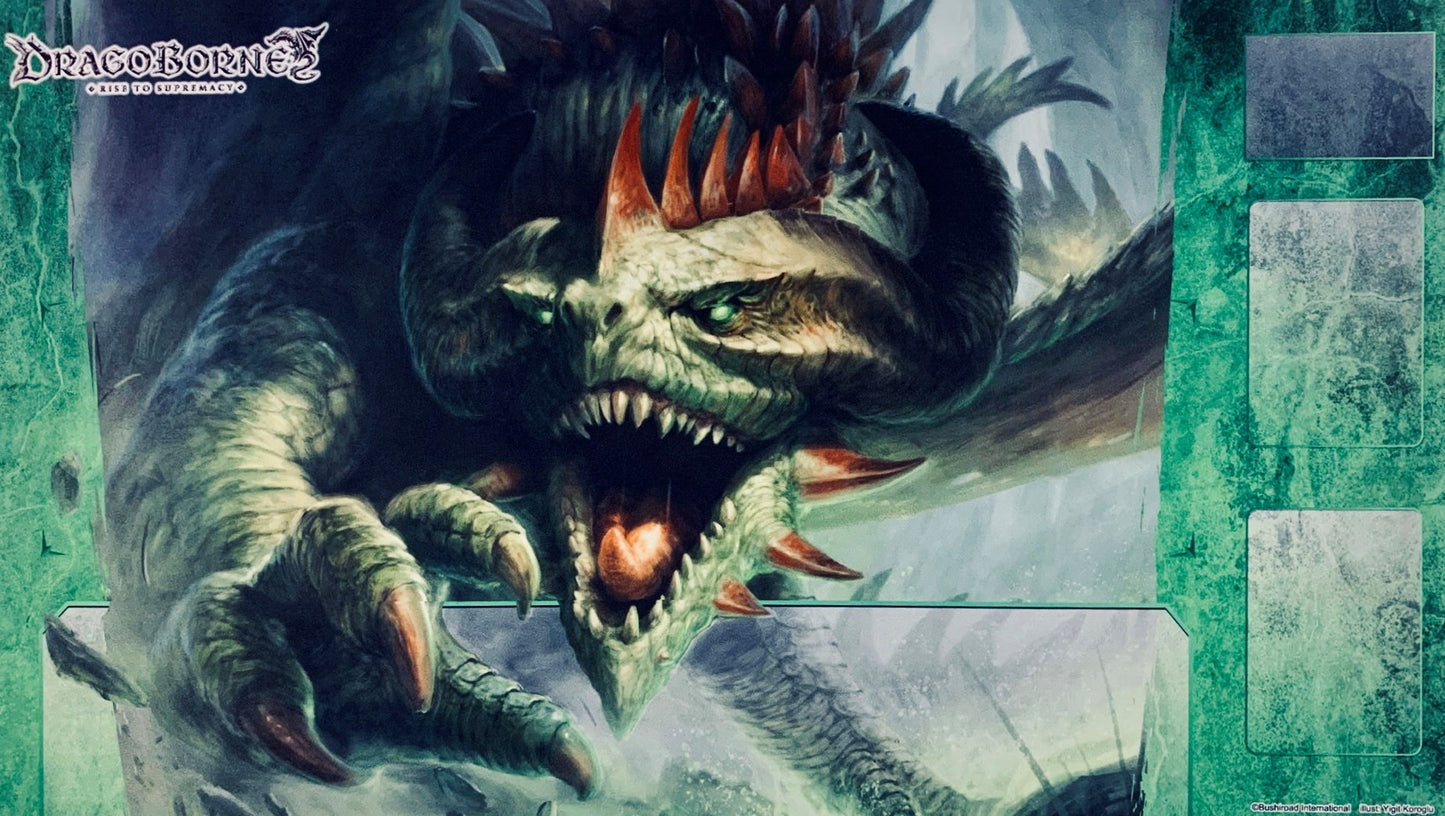 Dragoborne: Surge of Titans - Dirge the Corrupted Playmat - Playmats Sealed