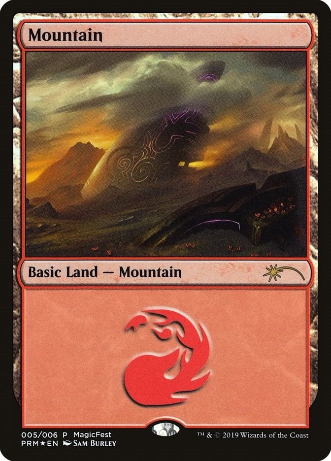 Mountain (2019) (5) [MFP] - MTG Single