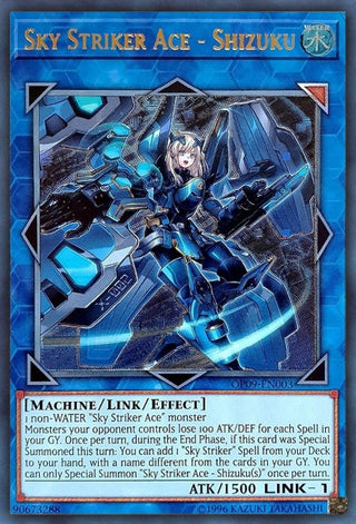 Sky Striker Ace - Shizuku (UTR) (9003) (OP09) - YuGiOh Single