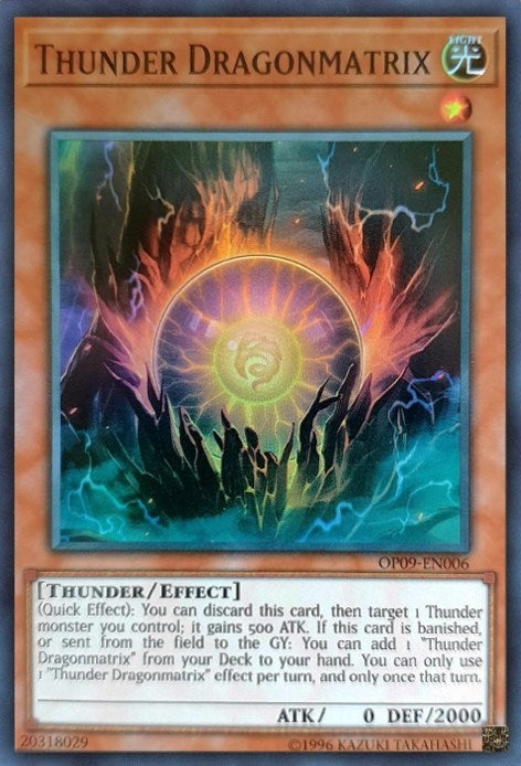 Thunder Dragonmatrix (9006) (OP09) - YuGiOh Single