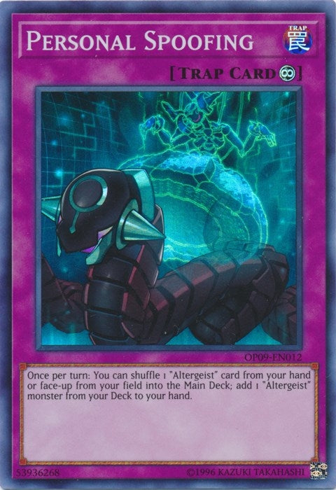Personal Spoofing (9012) (OP09) - YuGiOh Single