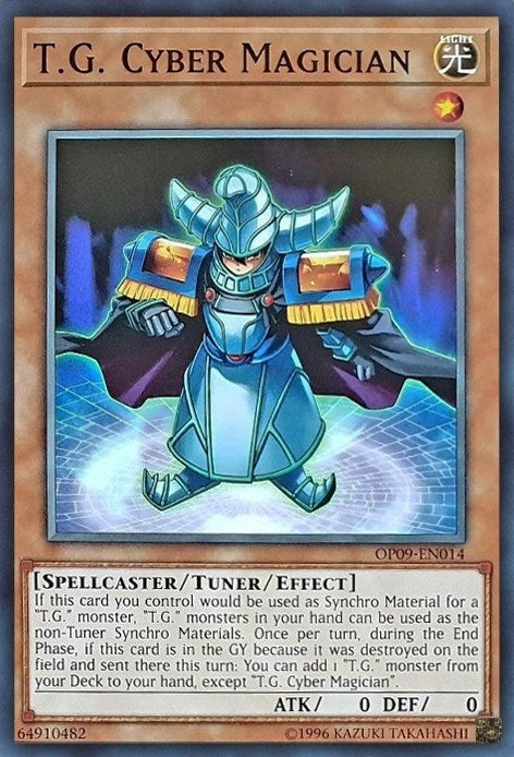 T.G. Cyber Magician (9014) (OP09) - YuGiOh Single