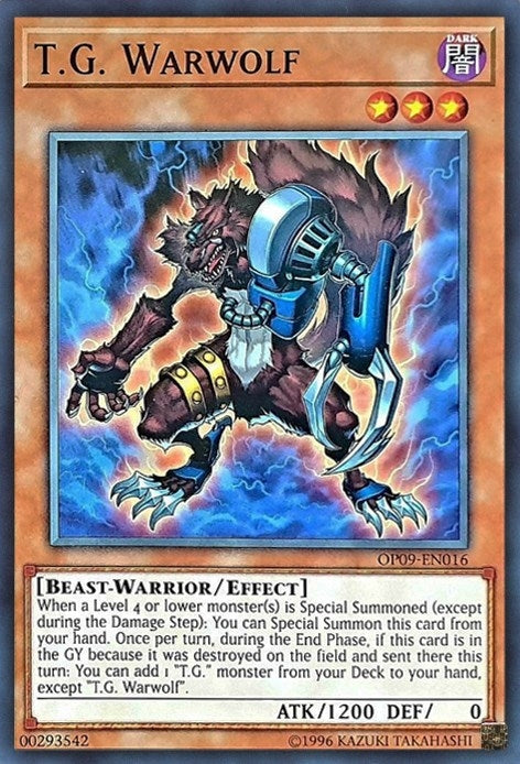 T.G. Warwolf (9016) (OP09) - YuGiOh Single