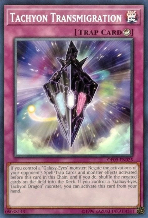 Tachyon Transmigration (9025) (OP09) - YuGiOh Single