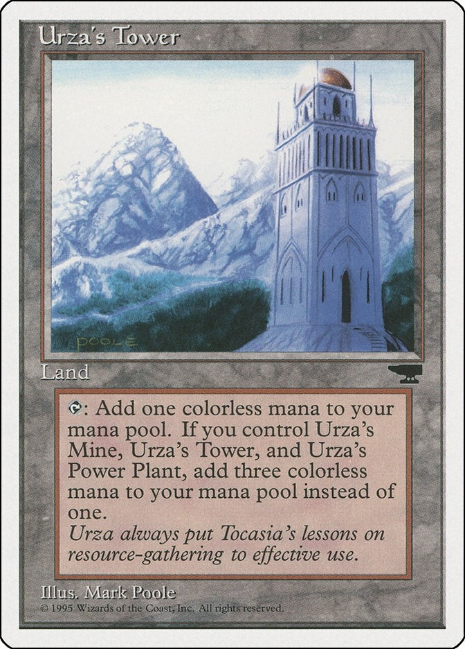 Urza’s Tower (Mountains) [CHR] - MTG Single