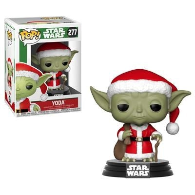 Star Wars: Holiday - Yoda (Santa Yoda) (Bobble-Head) (277) [POP!] - Funko Sealed
