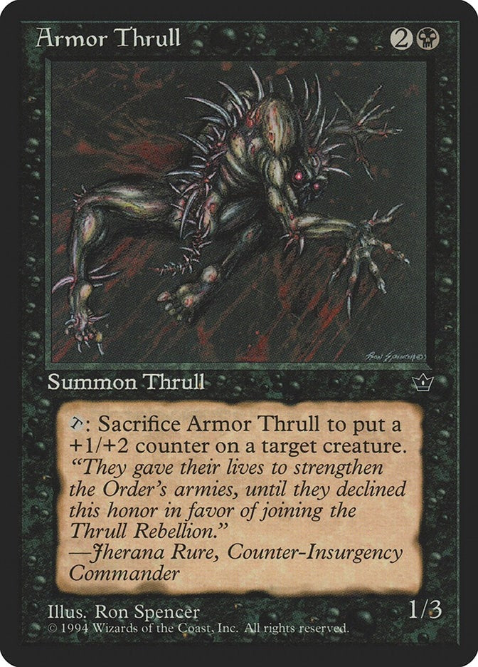Armor Thrull (Spencer) [FEM] - MTG Single