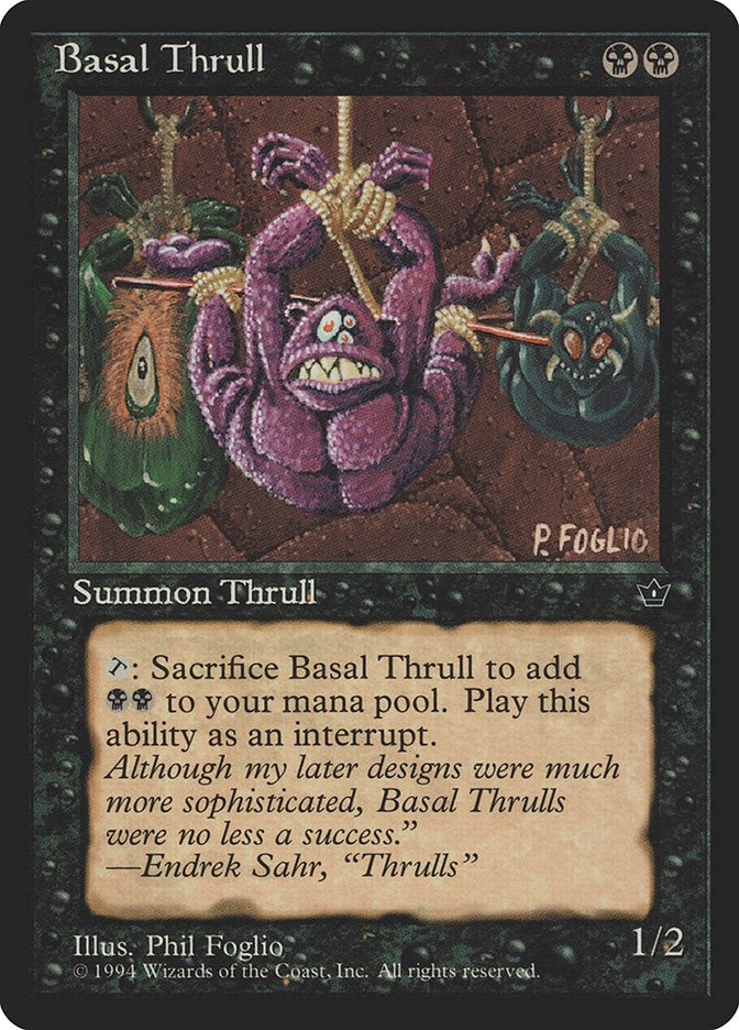 Basal Thrull (P. Foglio) [FEM] - MTG Single