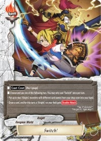 Switch! (1030021) [S-BT01A] - Future Card BuddyFight Single