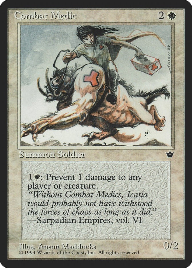 Combat Medic (Maddocks) [FEM] - MTG Single
