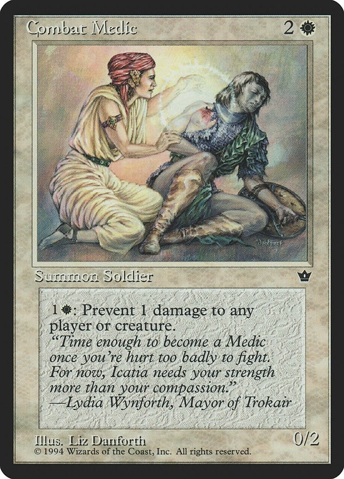 Combat Medic (Danforth) [FEM] - MTG Single