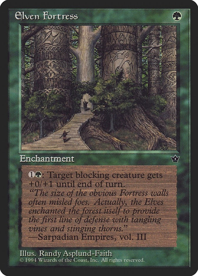 Elven Fortress (Asplund-Faith) [FEM] - MTG Single