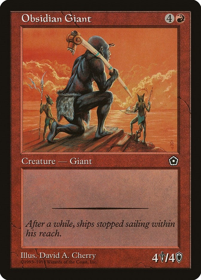 Obsidian Giant [P02] - MTG Single