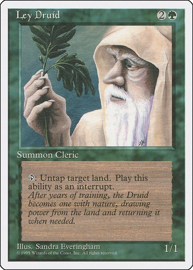 Ley Druid [4ED] - MTG Single