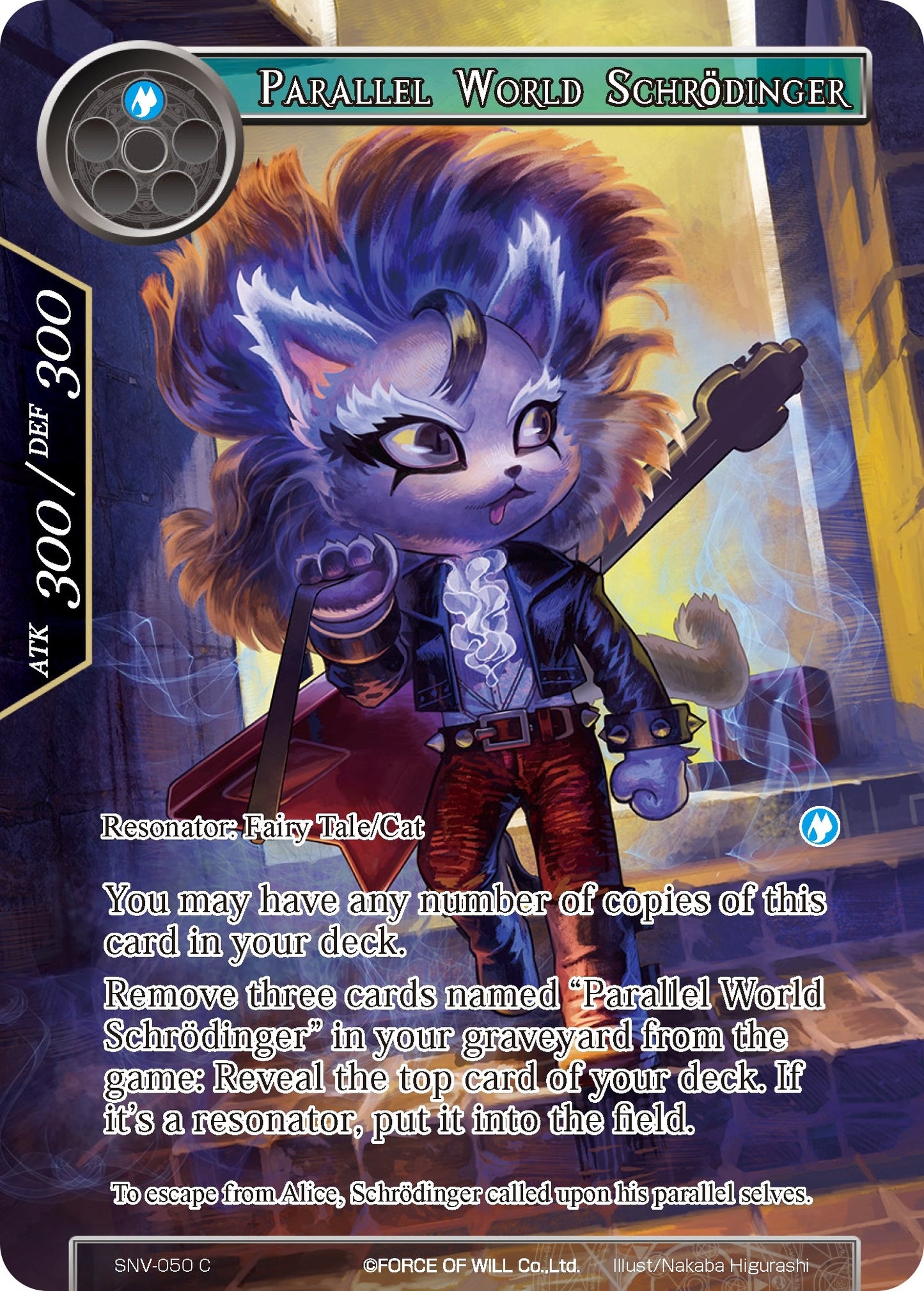 Parallel World Schrodinger (Full Art) (50) [SNV] - Force of Will Single