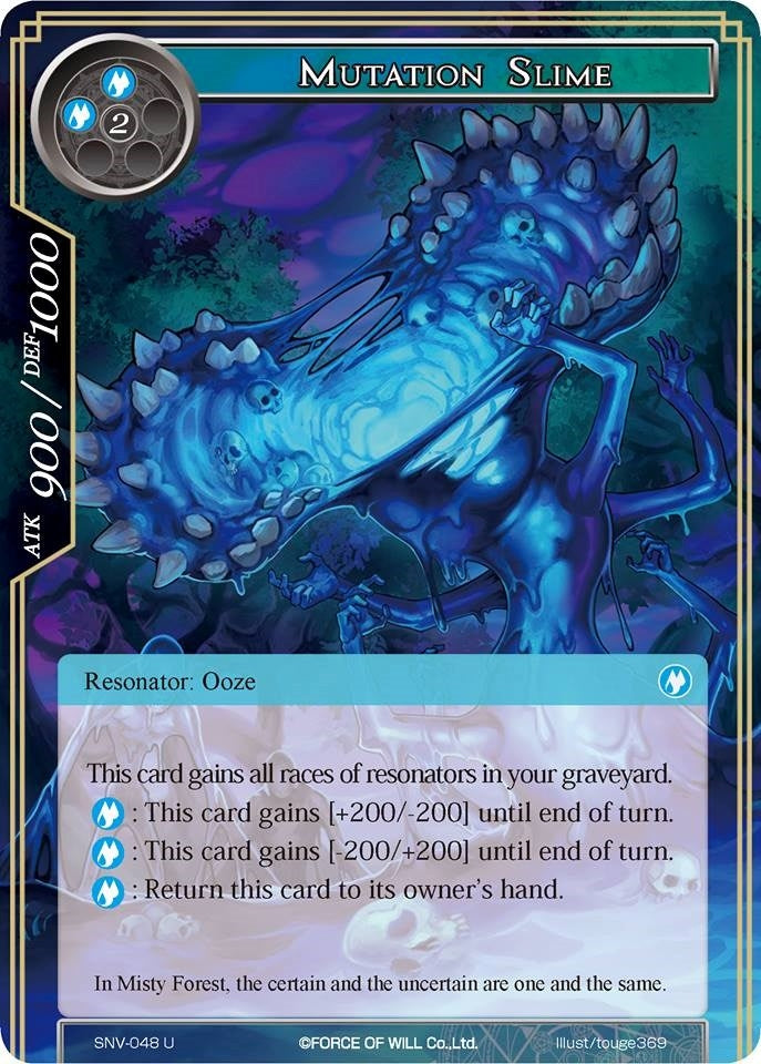 Mutation Slime (48) [SNV] - Force of Will Single