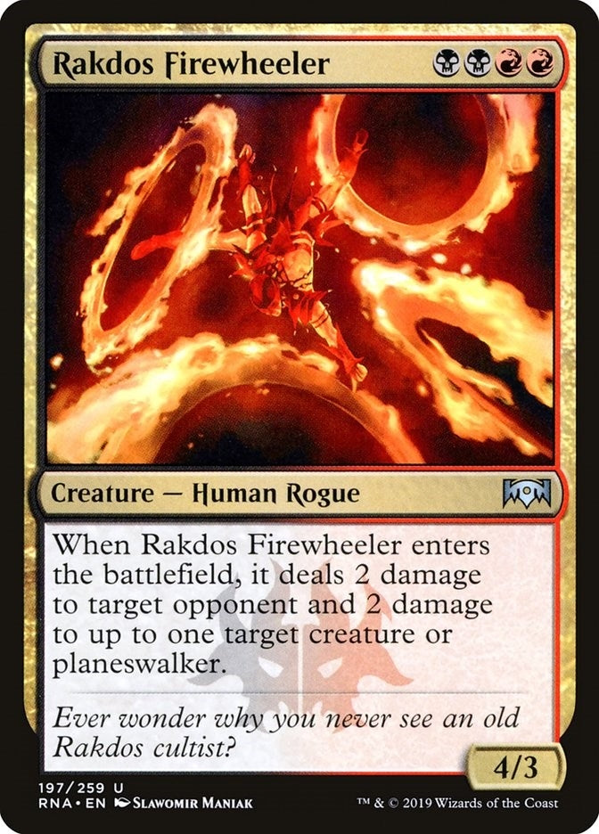Rakdos Firewheeler (197) [RNA] - MTG Single