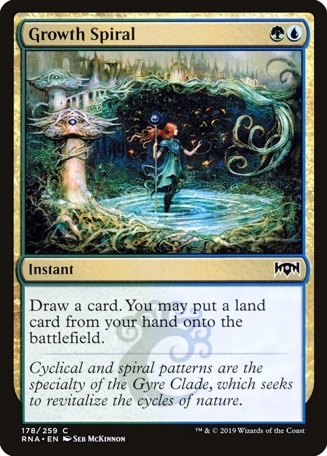 Growth Spiral (178) [RNA] - MTG Single