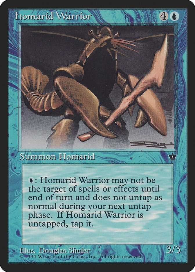 Homarid Warrior (Shuler) [FEM] - MTG Single