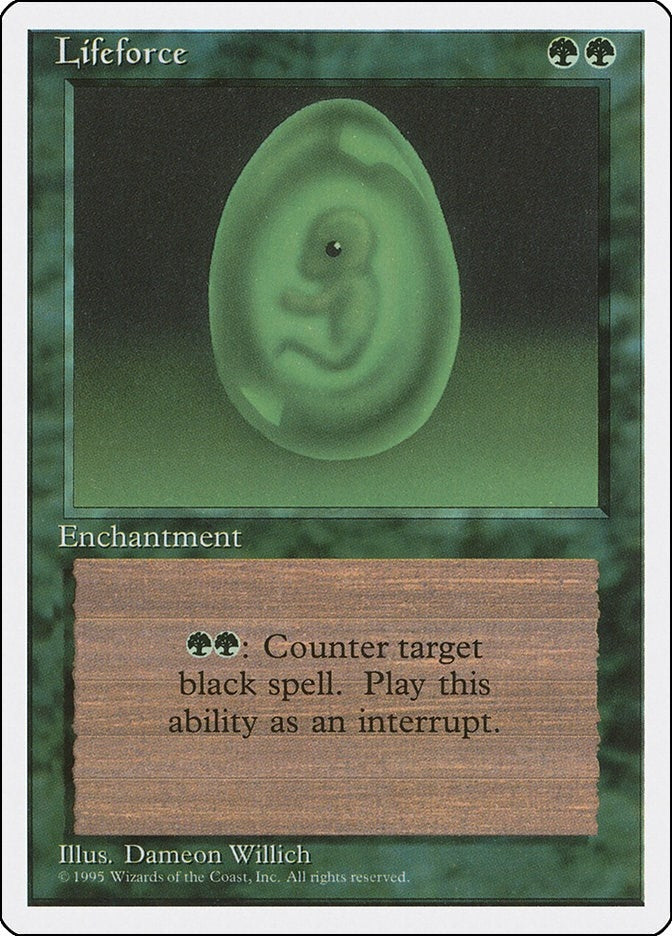 Lifeforce [4ED] - MTG Single