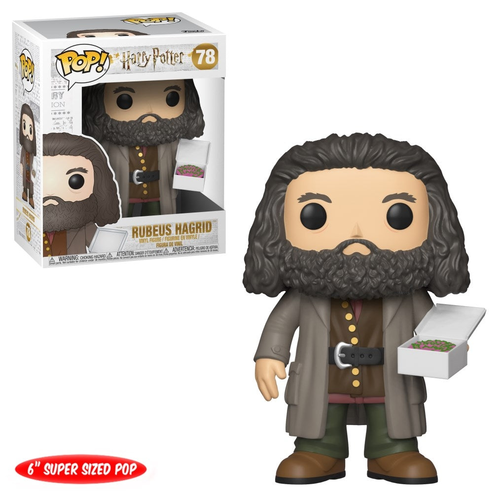 Harry Potter: Rubeus Hagrid (with Cake) Super Sized 6’’ (78) [POP!] - Funko Sealed