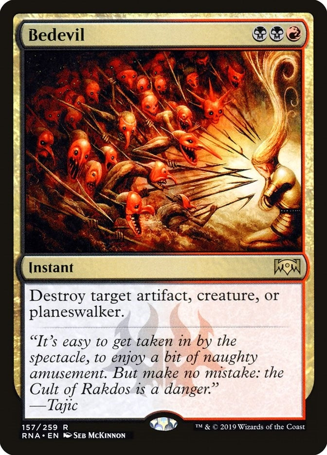 Bedevil (157) [RNA] - MTG Single