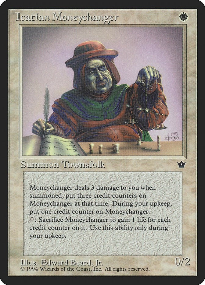 Icatian Moneychanger (Beard) [FEM] - MTG Single
