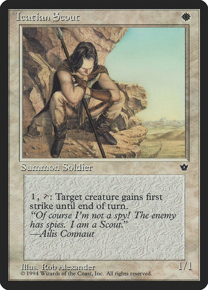 Icatian Scout (Alexander) [FEM] - MTG Single