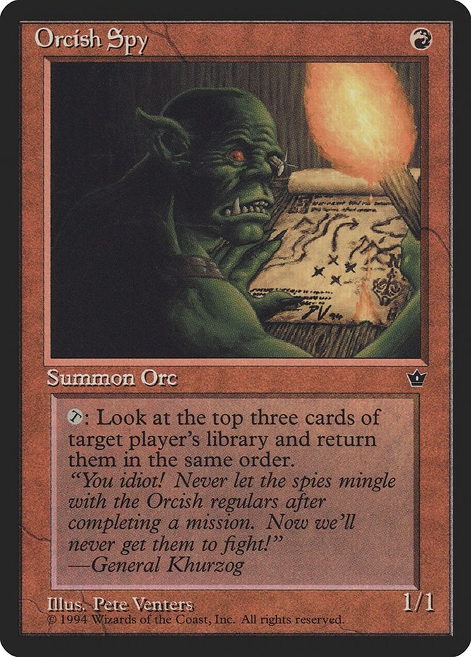 Orcish Spy (Venters) [FEM] - MTG Single