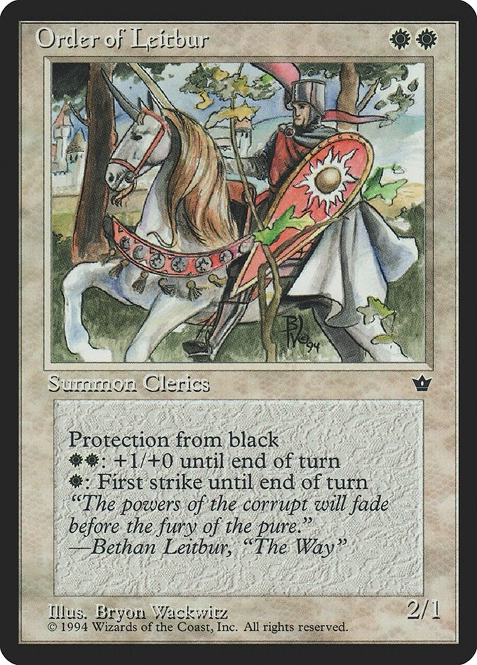 Order of Leitbur (Male) [FEM] - MTG Single