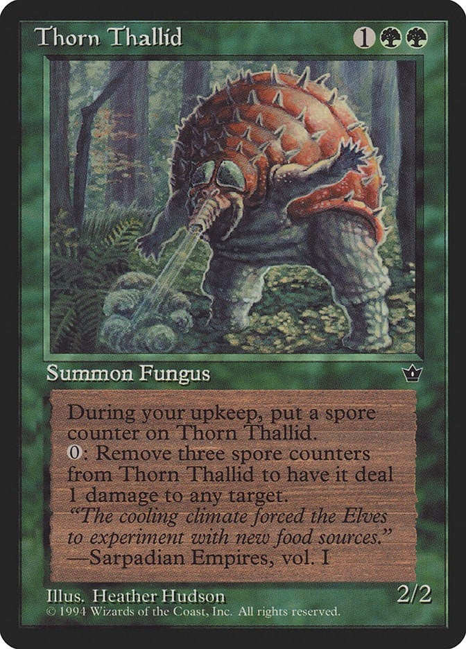Thorn Thallid (Hudson) [FEM] - MTG Single