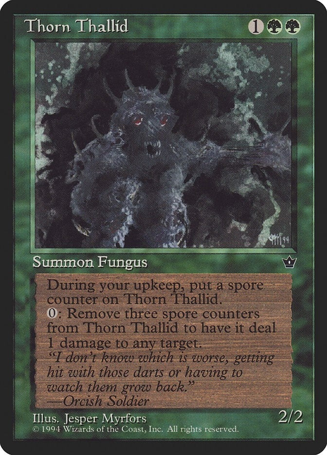 Thorn Thallid (Myrfors) [FEM] - MTG Single